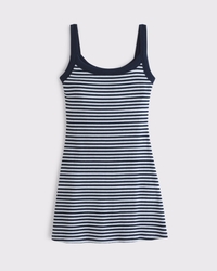 Bra-Free Essential 90s Rib Mini Dress