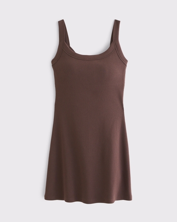 Bra-Free Essential 90s Rib Mini Dress from Abercrombie & Fitch - $55