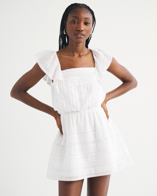 Angel Sleeve Easy Waist Skort