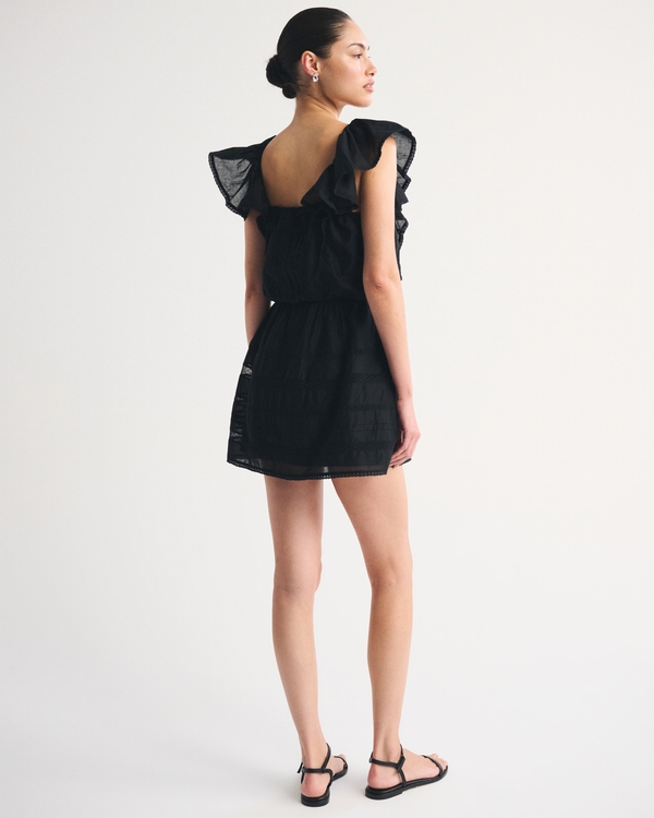 Women's Angel Sleeve Easy Waist Skort | Women's Dresses & Jumpsuits |  Abercrombie.com