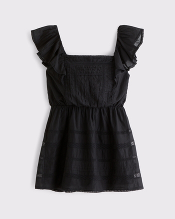 Angel Sleeve Easy Waist Skort