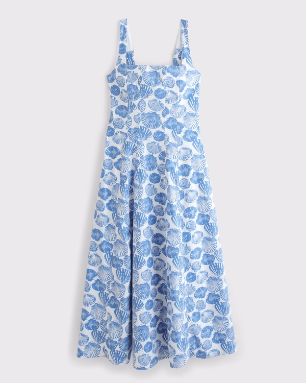 navy blue dress for baby girl Assembly Label Mila Asymmetrical Maxi Dress Espresso main image 0