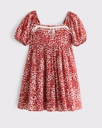 A&F Emerson Puff Sleeve Mini Dress