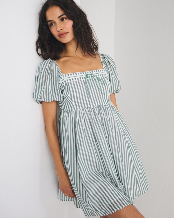 A&F Emerson Puff Sleeve Mini Dress