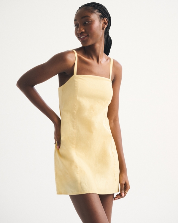 Bra-Free Everyday Skort, Sunny Yellow view 2