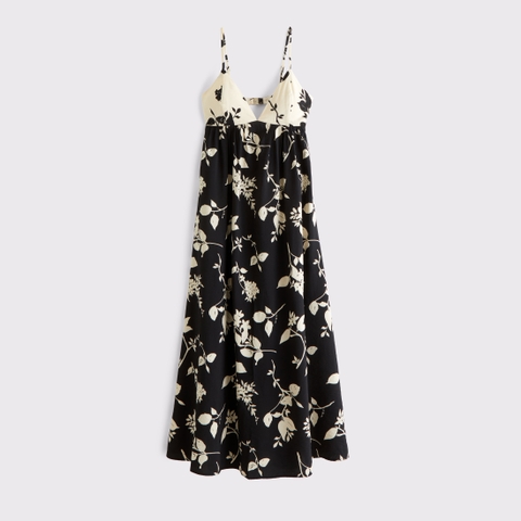 Женские платья Abercrombie & Fitch Bra-Free Clasp-Back Flowy Maxi Dress
