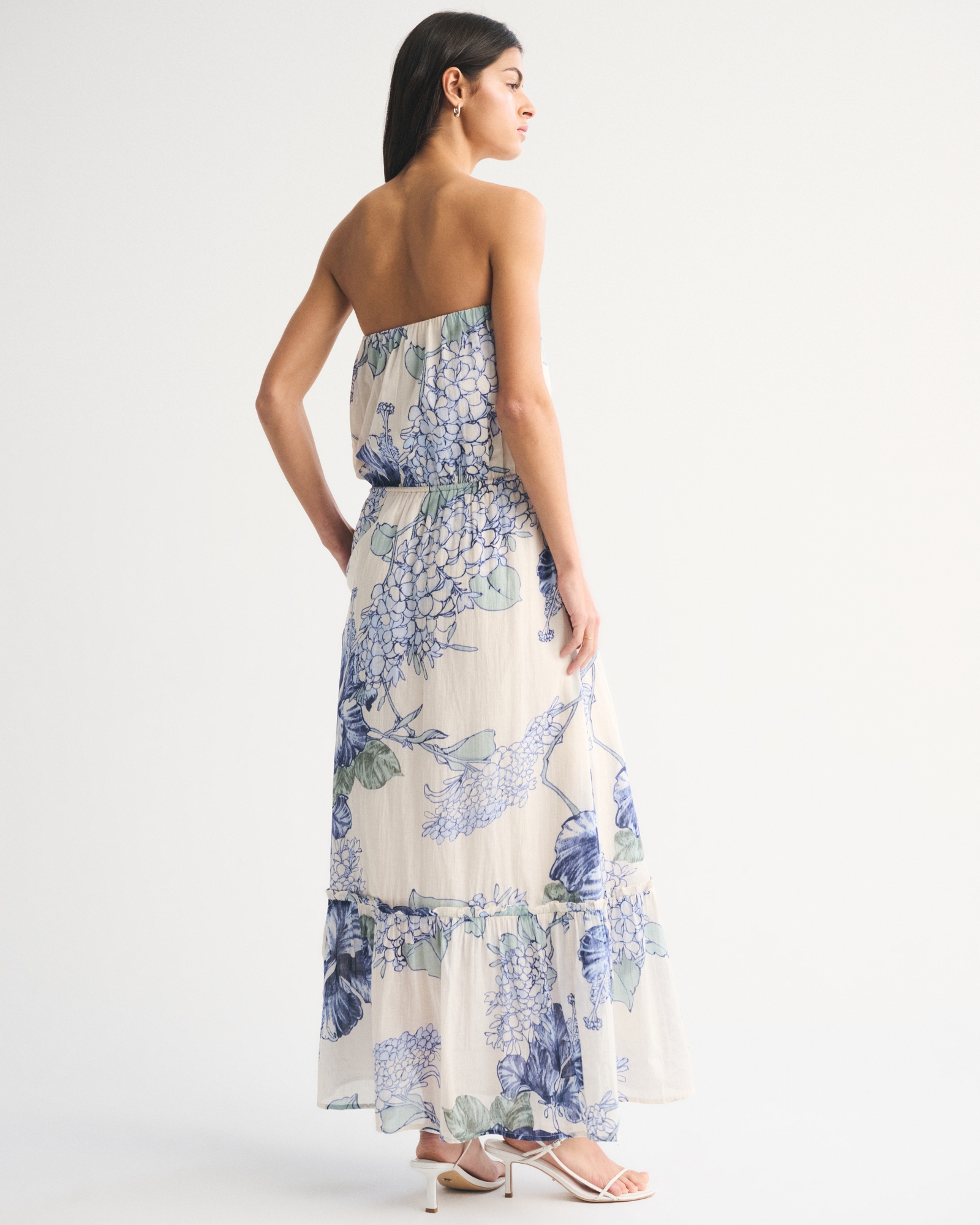 Strapless Easy Waist Maxi Dress