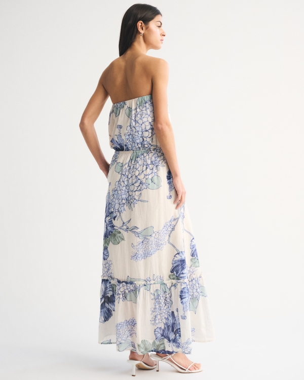 Strapless Easy Waist Maxi Dress