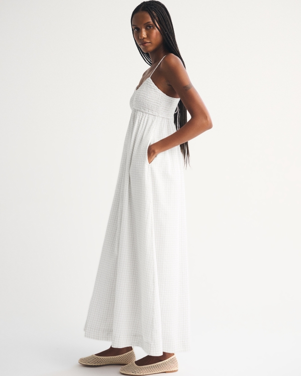 Smocked Sweetheart Maxi Dress