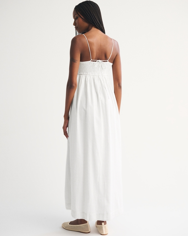 Smocked Sweetheart Maxi Dress