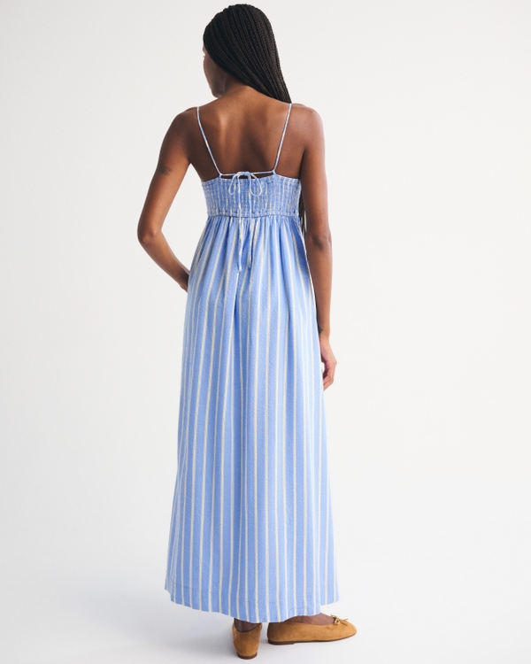 Smocked Sweetheart Maxi Dress