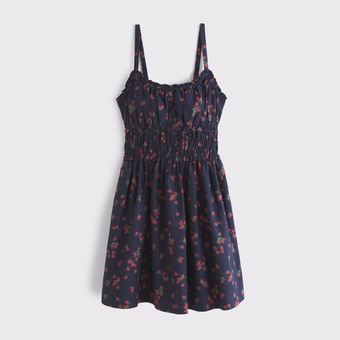 Женские платья Abercrombie & Fitch Bra-Free Smocked Waist Mini Dress