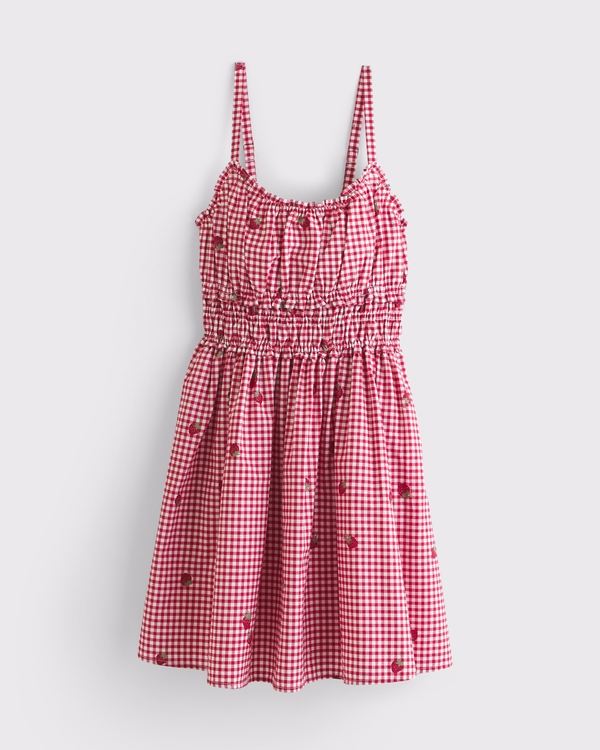 abercrombie smocked mini dress Women's Drop-Waist Smocked Mini Dress | Women's Dresses
