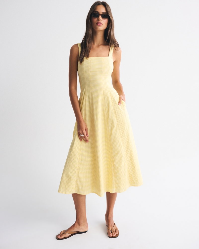 The A&F Mila Midi Dress