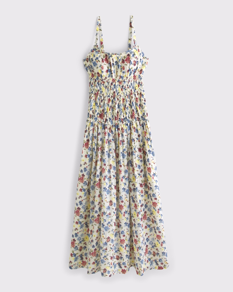 sachin and babi light blue dress Abercrombie & Fitch Drama Bow-Back Taffeta Maxi Dress main image 1