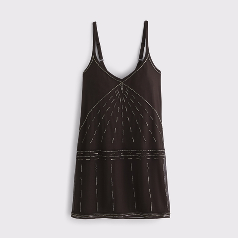 Женские платья Abercrombie & Fitch V-Neck Beaded Mini Dress