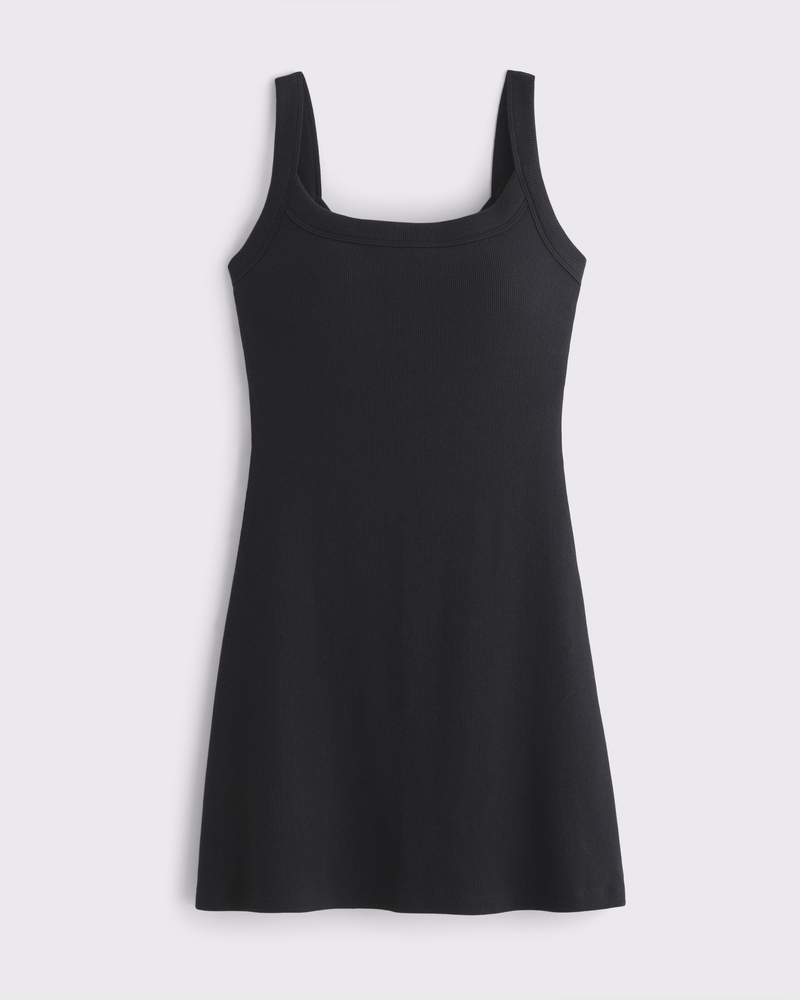 The A&F Mara Strapless Denim Mini Dress