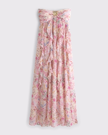 Bra-Free Strapless Hardware Maxi Dress from Abercrombie & Fitch - $89.99