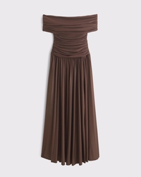 Bra-Free Drop-Waist Maxi Dress
