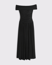 Bra-Free Drop-Waist Maxi Dress