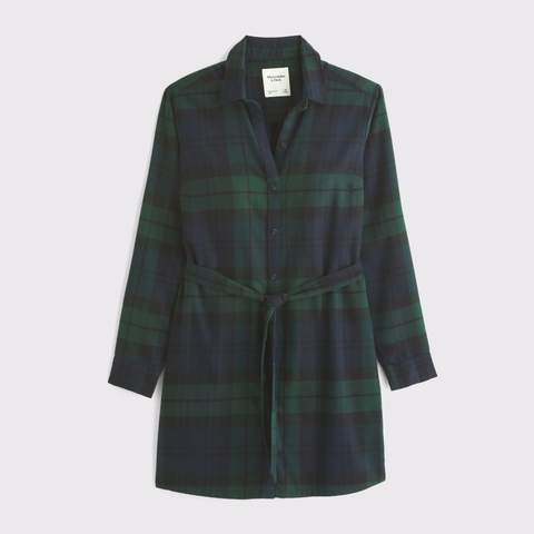 Женские платья Abercrombie & Fitch Flannel Shirt Dress
