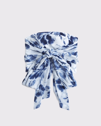 A&F Bra-Free 4-in-1 Convertible Scarf Set Top