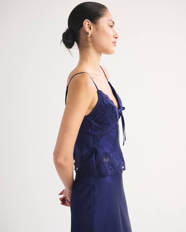 knee length dresses for ladies Ivory Lace Bralette Dress main image 0