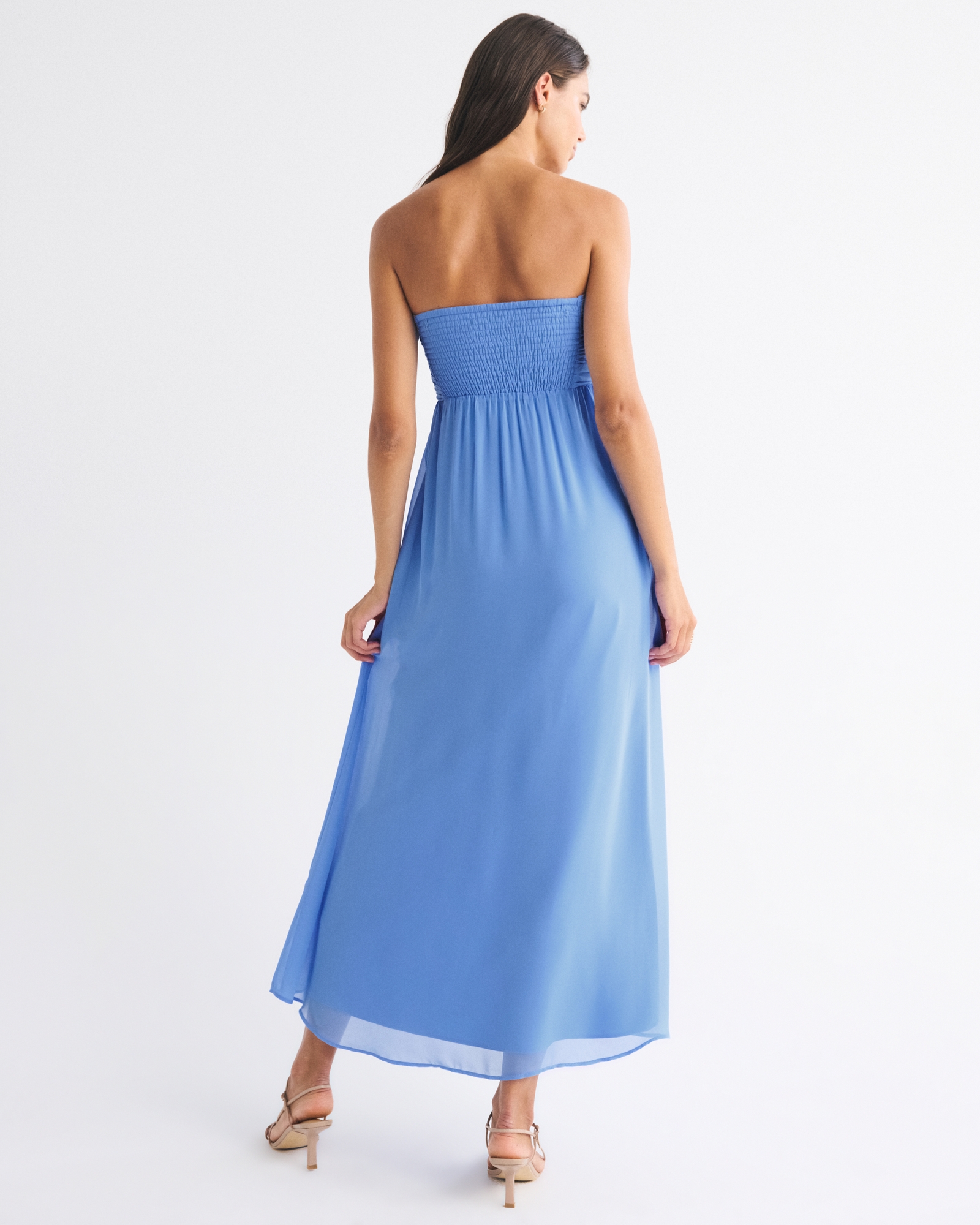 Strapless Hardware Maxi Dress