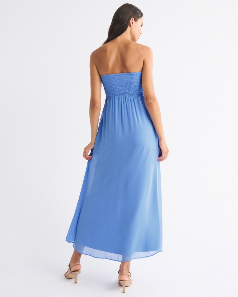 Strapless Hardware Maxi Dress