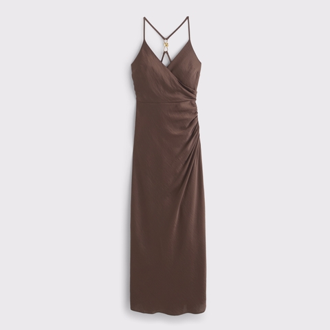 Женские платья Abercrombie & Fitch Hardware Wrap Maxi Dress