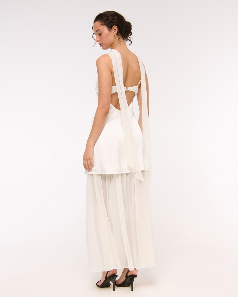 2-in-1 Convertible Hardware Maxi Dress
