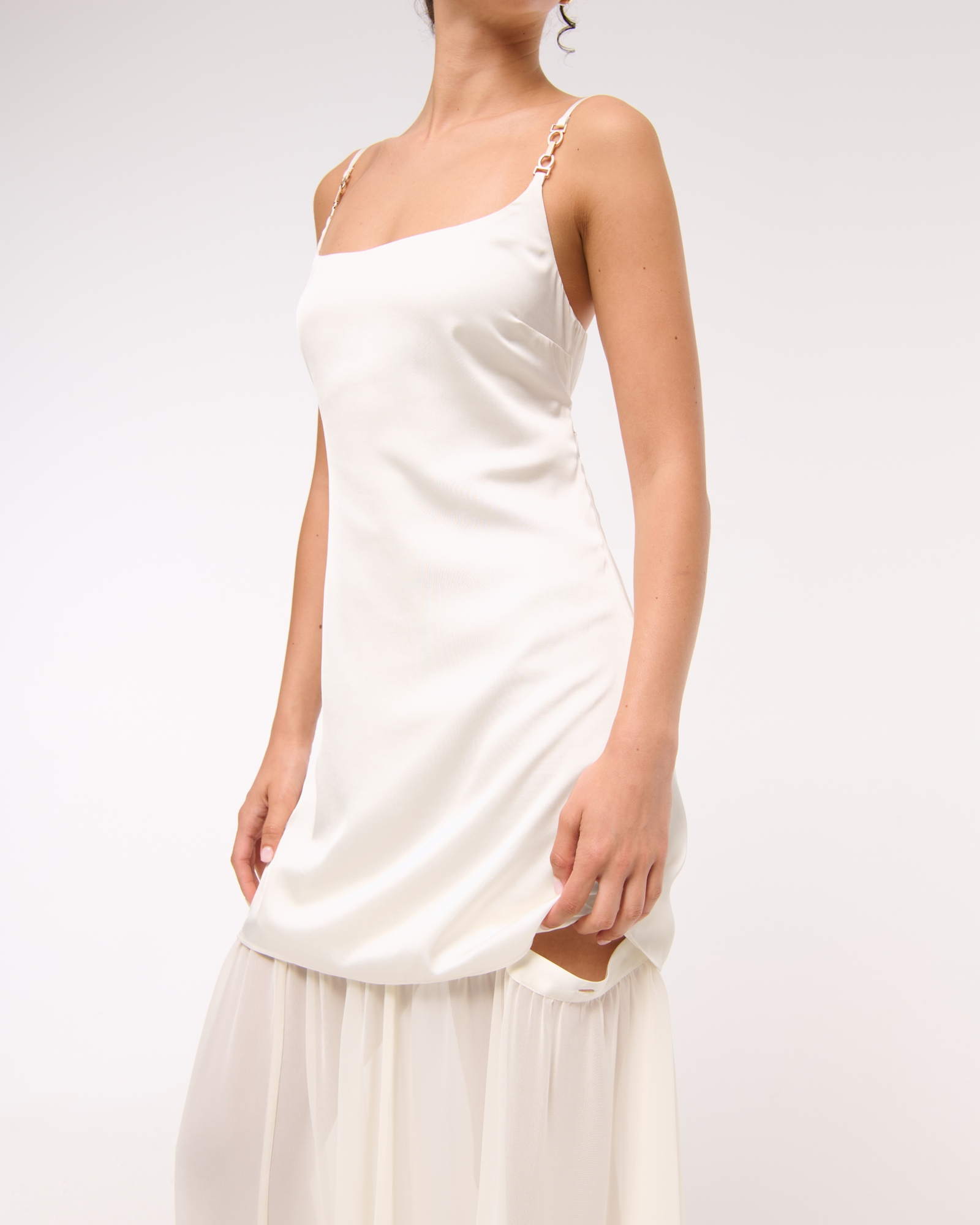 2-in-1 Convertible Hardware Maxi Dress