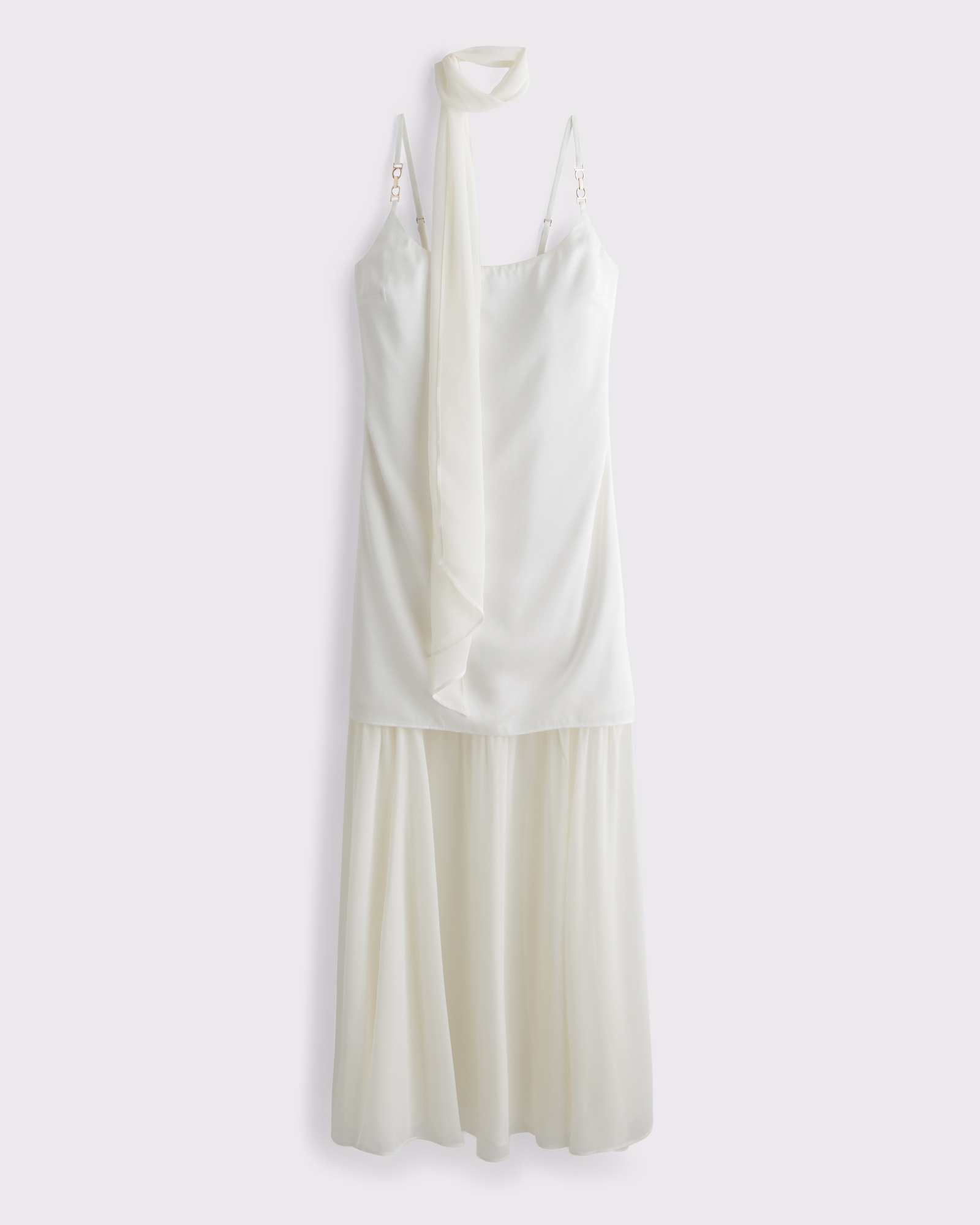 2-in-1 Convertible Hardware Maxi Dress