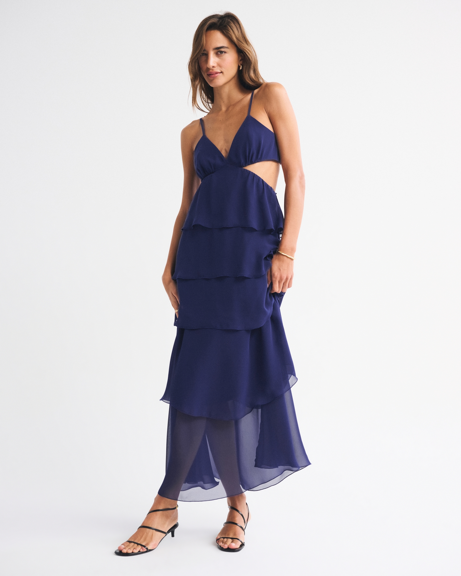 3-in-1 Convertible Tiered Maxi Dress
