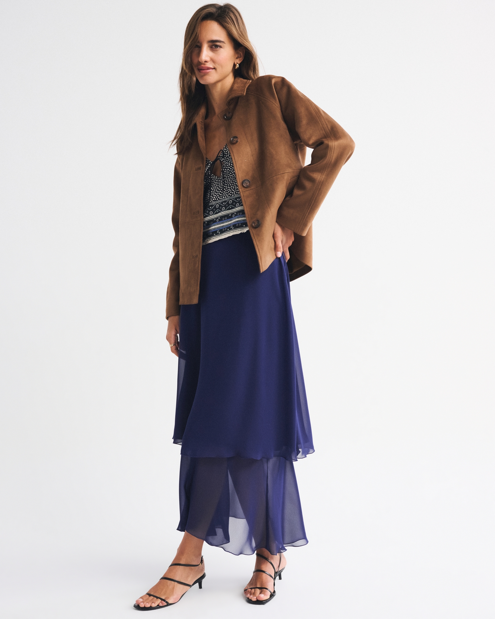 3-in-1 Convertible Tiered Maxi Dress