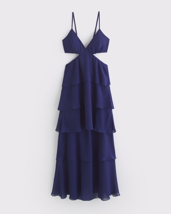 Women's 3-in-1 Convertible Tiered Maxi Dress | Women's Dresses & Jumpsuits | Abercrombie.com