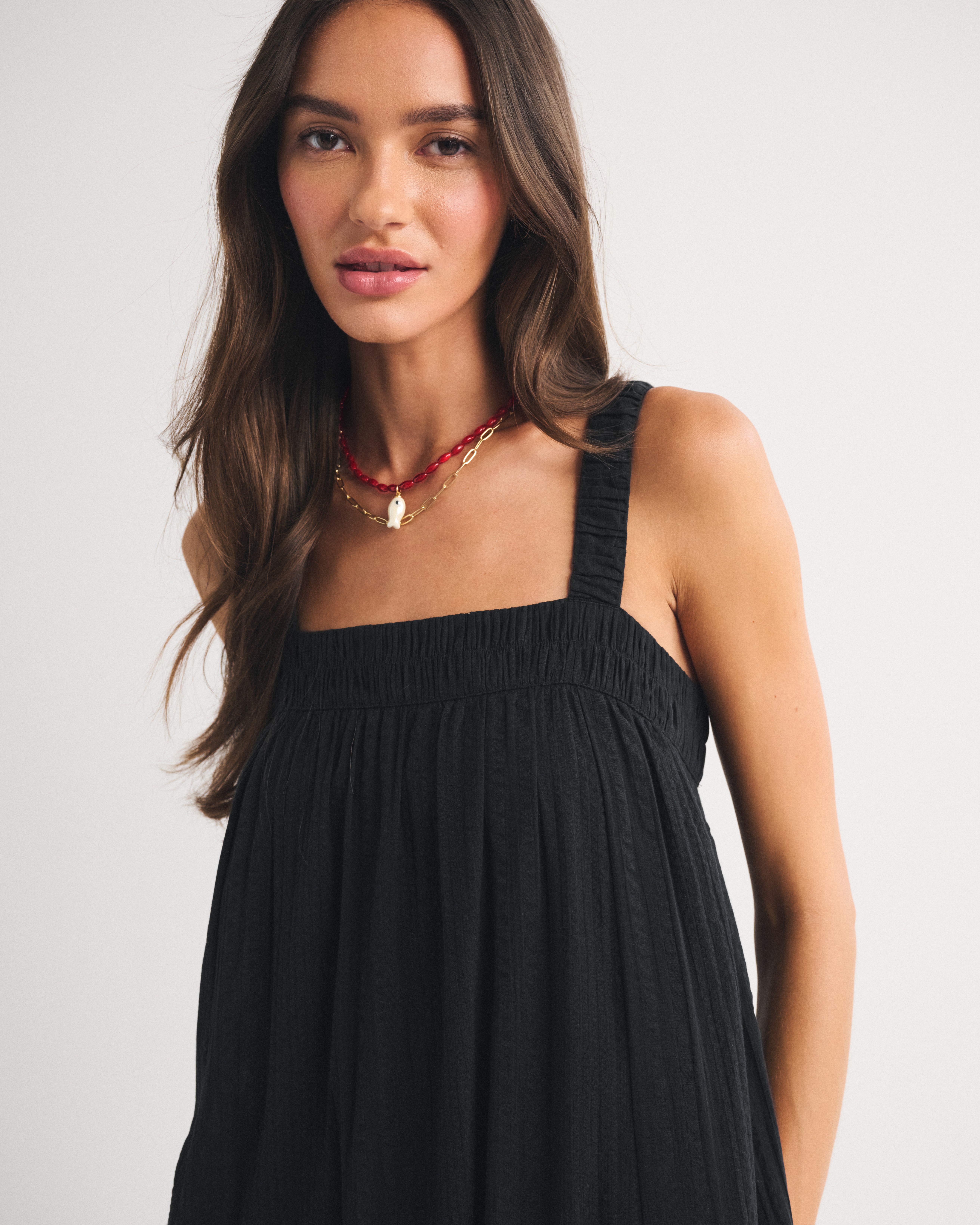 Женские платья Abercrombie & Fitch 100% Cotton Tiered Flowy Maxi Dress — фото 3