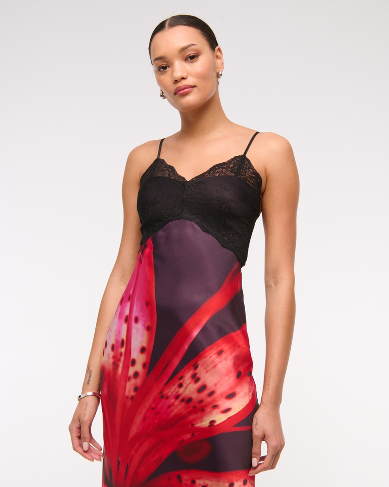 The A&F Julia Slip Lace Maxi Dress