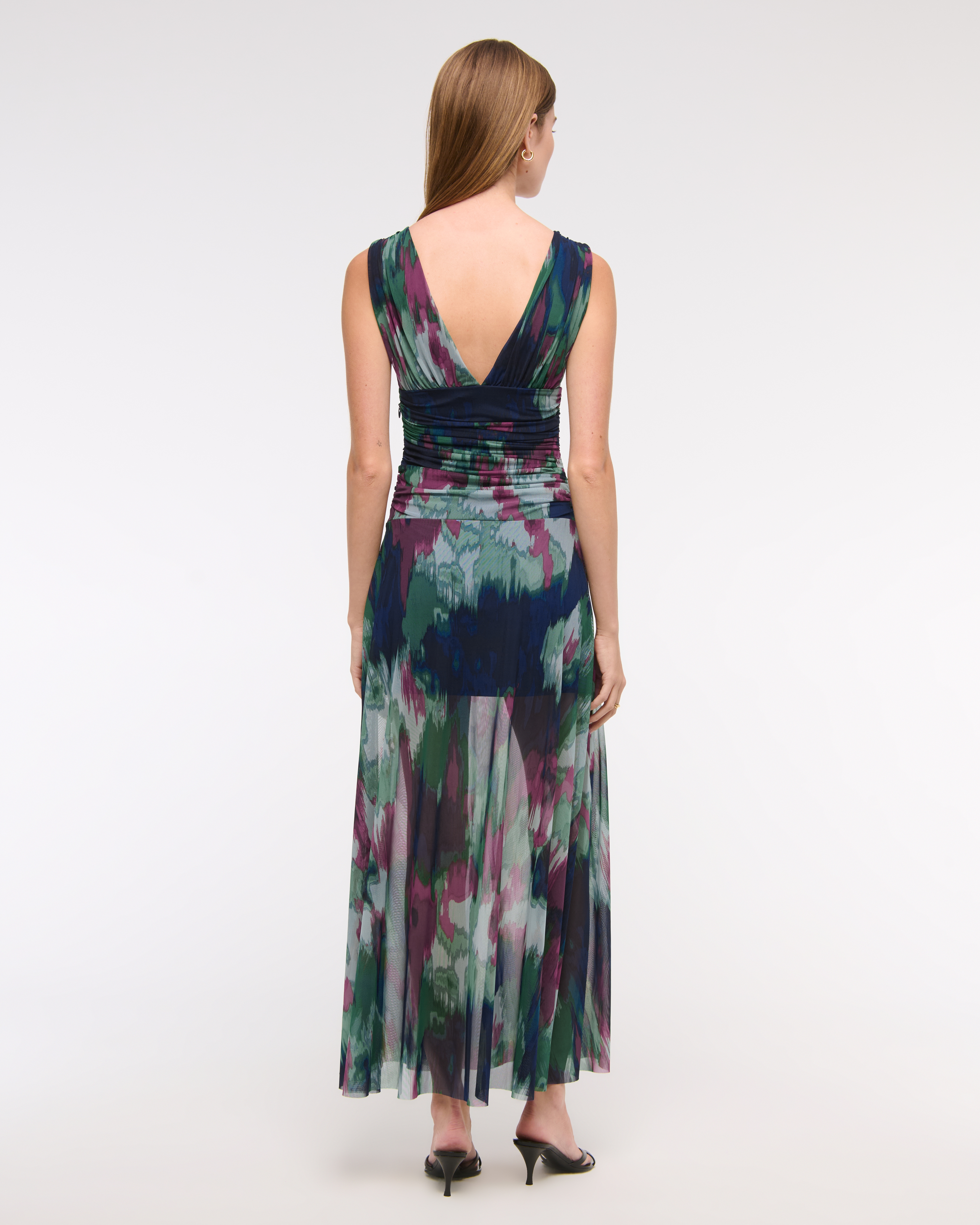 Women's Plunge Drop-Waist Maxi Dress | Women's Clearance
