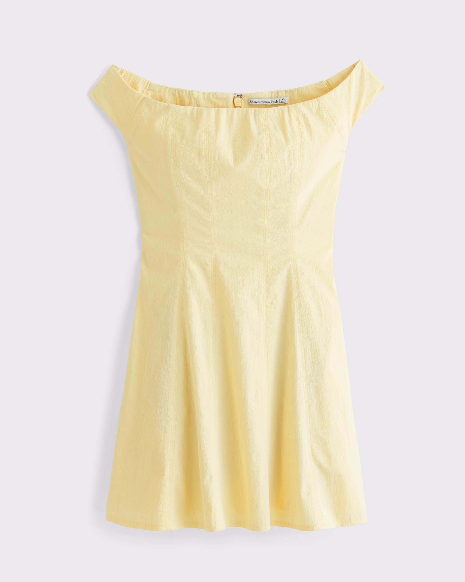 The A&F Mila Off-The-Shoulder Mini Dress