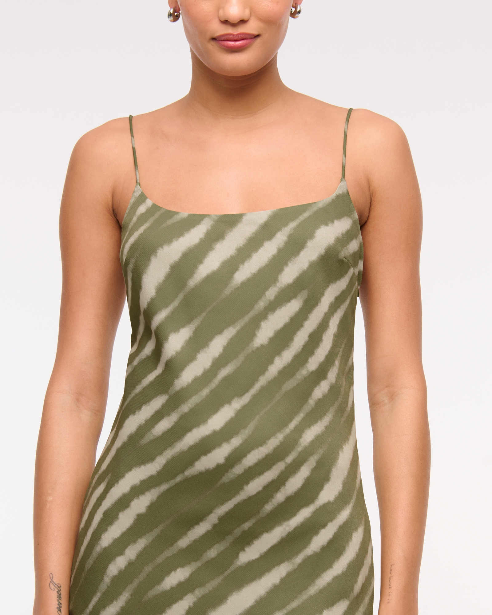 Scoopneck Slip Mini Dress