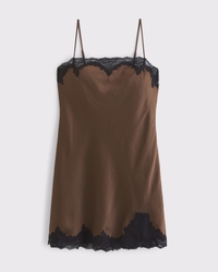 Lace Slip Mini Dress