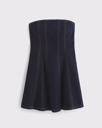 The A&F Mila Denim Mini Dress from Abercrombie & Fitch - $79.99