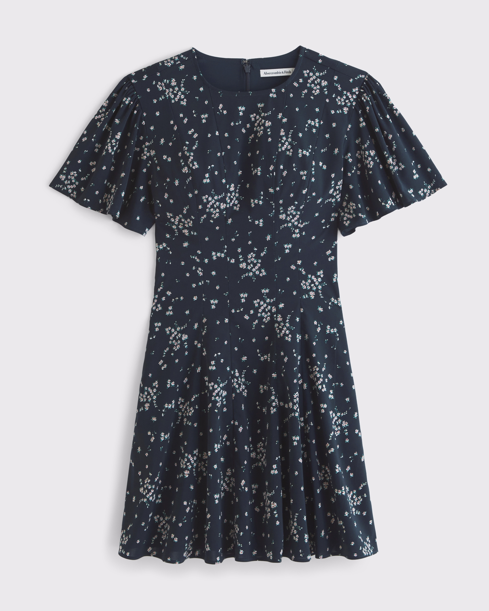 The A&F Mila Short-Sleeve Mini Dress