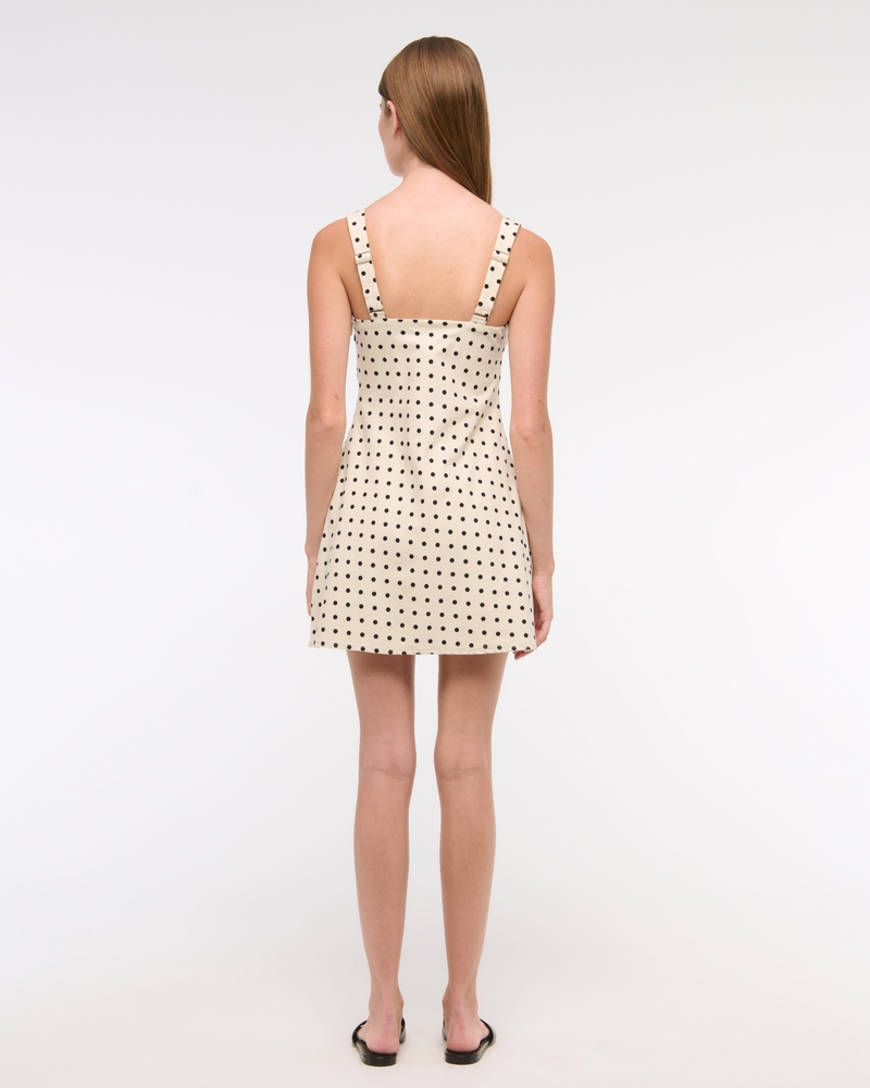 Bra-Free V-Neck Mini Dress
