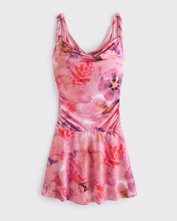 The A&F Mila Cap Sleeve Midi Dress