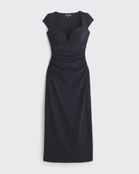 The A&F Zoe Bra-Free Sweetheart Midi Dress