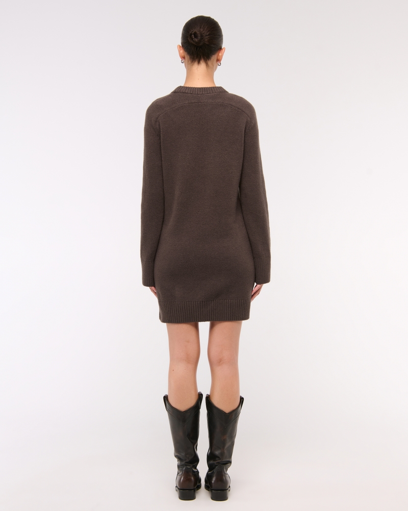The A&F Madeline Crew Mini Sweater Dress