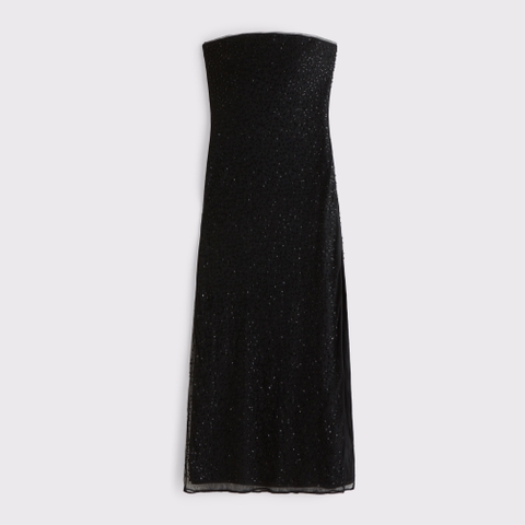 Женские платья Abercrombie & Fitch Beaded Strapless Maxi Dress