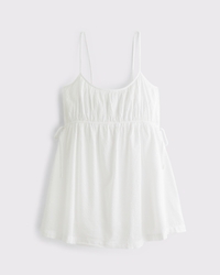 Ruched Channeled Skort